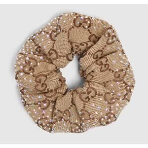 Gucci Canvas Scrunchie with Crystals